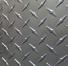 Рифленый лист алмаз алюминиевый АМг2НР, 3х1500х3000